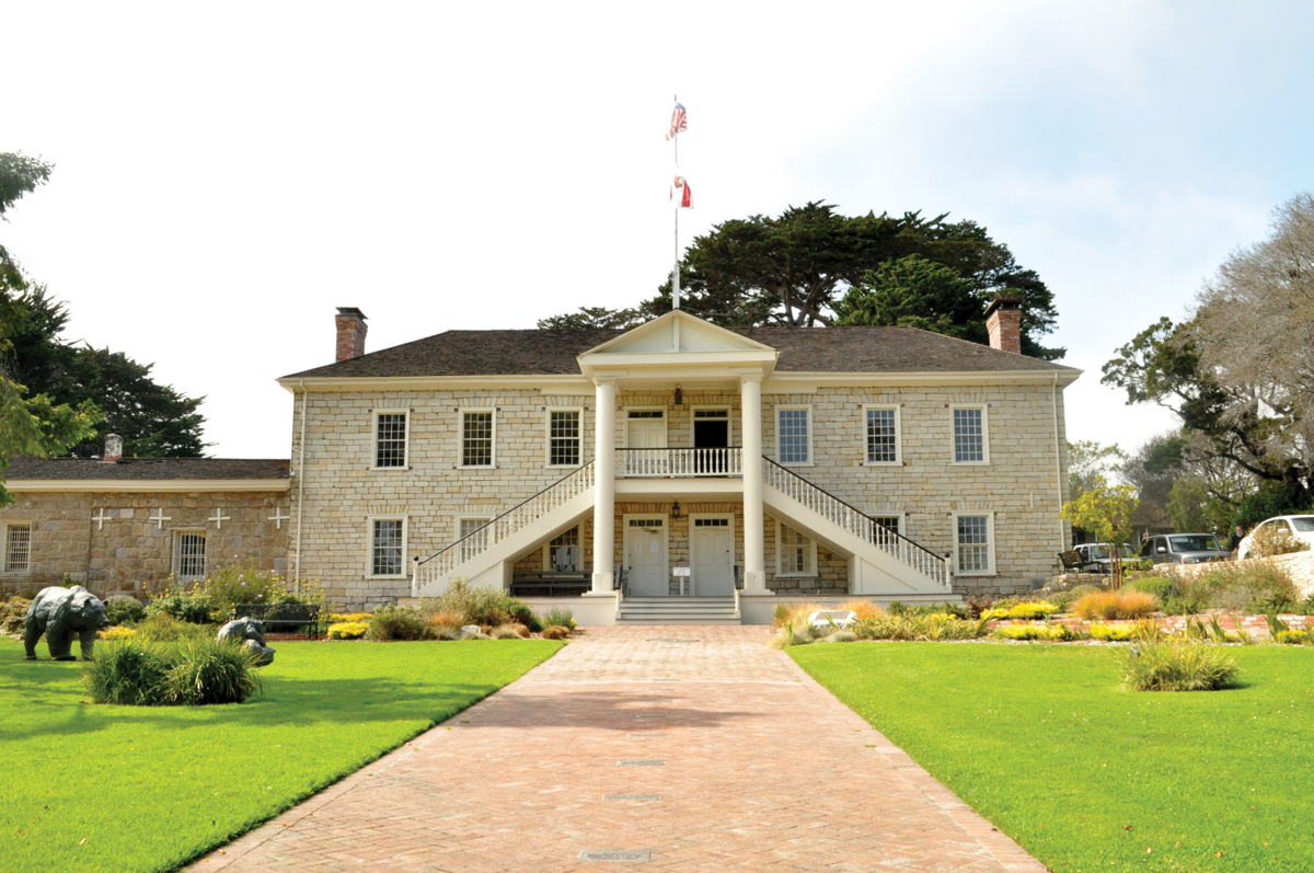 Colton Hall, where California's first Constitution was drafted in October 1849.